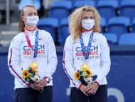 Krejcikova (L) and Siniakova had an unforgettable year